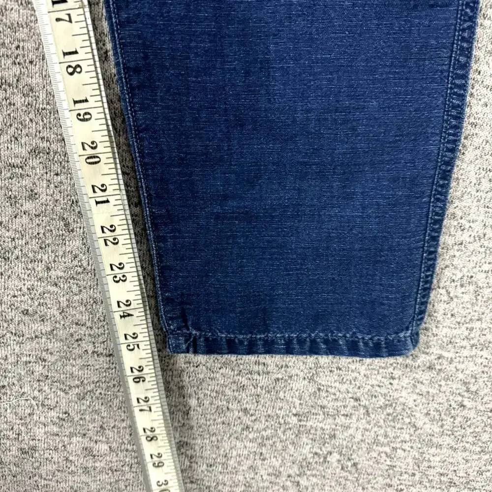 Banana Republic Women's Size XS Blue Linen Blend Pull On Slim Leg Pants